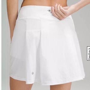 Lululemon tennis run pace rival skirt size 8